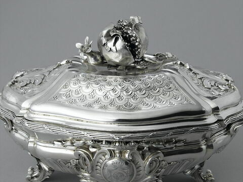 Terrine, son couvercle et sa doublure, image 3/9