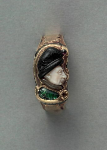 Bague au portrait de Jean sans Peur, duc de Bourgogne (1404-1419)
