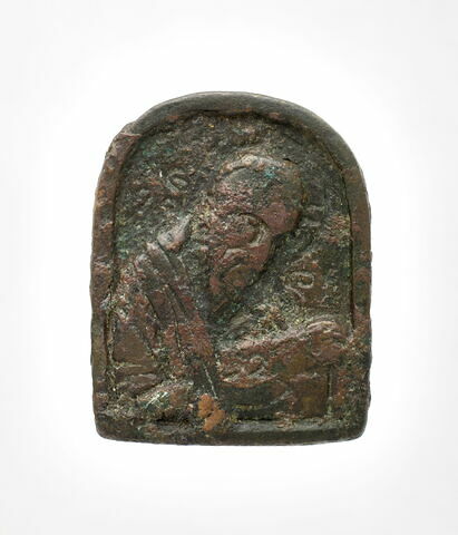 Petite icône portative biface : saint Jean le Théologien et saint Jean-Baptiste, image 2/2