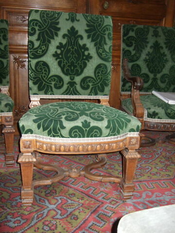 Chaise de l'antichambre Napoléon III (d'un ensemble de huit)