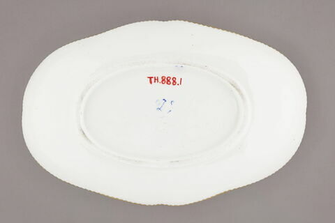 Sucrier à couvercle et plateau attenant, d'un ensemble de quatre (TH 886 à 889), d'un service (TH 809 à 1066), image 2/5