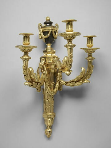 Bras de lumière à trois branche, d'une paire (avec OA 5170 BIS 2), image 4/6