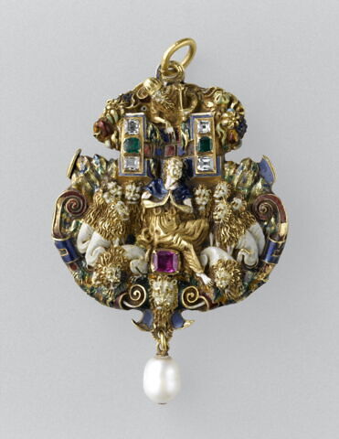 Pendentif : Daniel dans la fosse aux lions