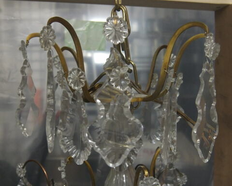 Lustre à 12 lumières, cristaux, image 5/5