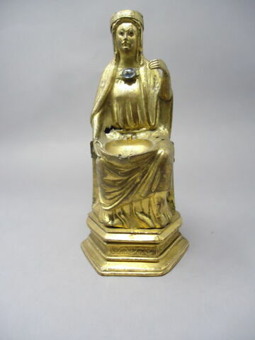 Statuette : Vierge trônante