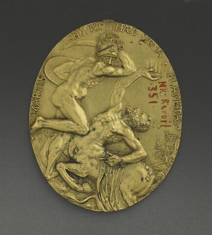 Médaille : Henri IV / Henri IV terrassant un centaure, image 2/2