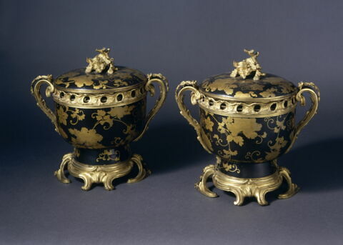 Brûle-parfum à couvercle,d'une paire (avec OA 5148 2), image 7/8