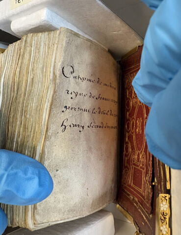 Manuscrit : Horae ad usum Romanum, dites Heures de Catherine de Médicis, image 4/43