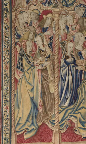 La remise du butin pris sur les Madianites, d'une tenture de l'Histoire de Gédéon, image 2/7