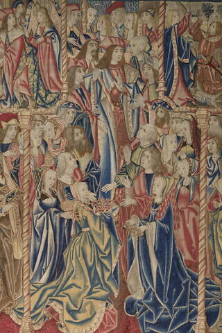 La remise du butin pris sur les Madianites, d'une tenture de l'Histoire de Gédéon, image 6/7