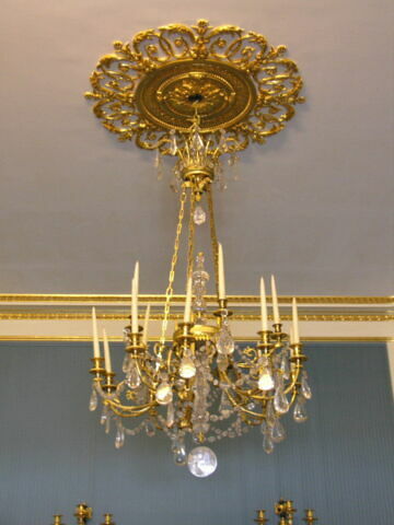 Lustre à quinze lumières