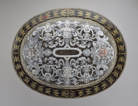 Plat ovale : Les Vierges sages et les Vierges folles, image 2/6