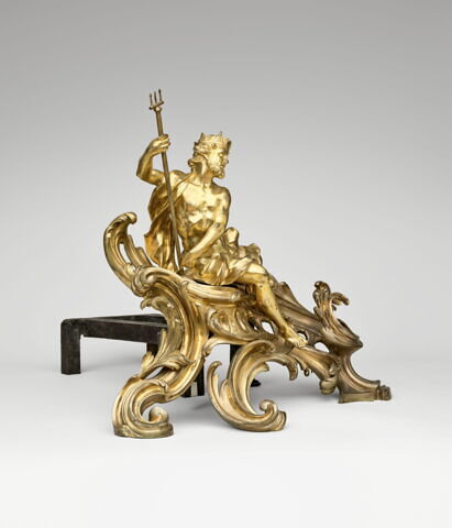 Feu surmonté de la figure de Neptune (avec OA 5147 2), image 2/5