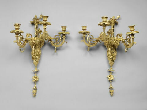 Bras à trois lumières, d'une paire (avec OA 5249 2), image 3/8