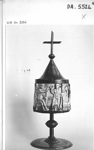 Pyxide de Lavoûte-Chilhac, d'une paire : le Christ et la Samaritaine ; Miracles du Christ, image 10/10