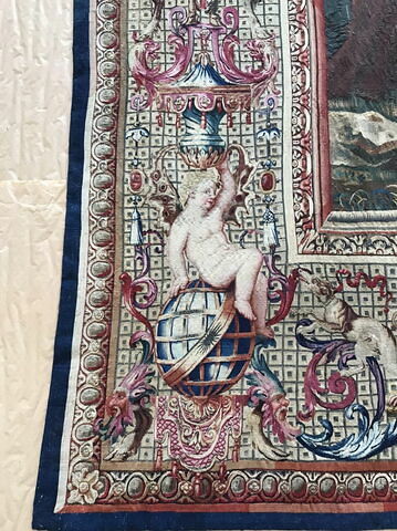 L'Amour et Psyché au bain, de la tenture des Sujets de la Fable ou des Amours de Psyché, image 6/19