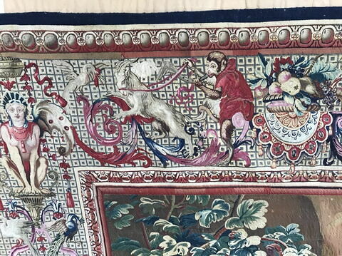 L'Amour et Psyché au bain, de la tenture des Sujets de la Fable ou des Amours de Psyché, image 15/19