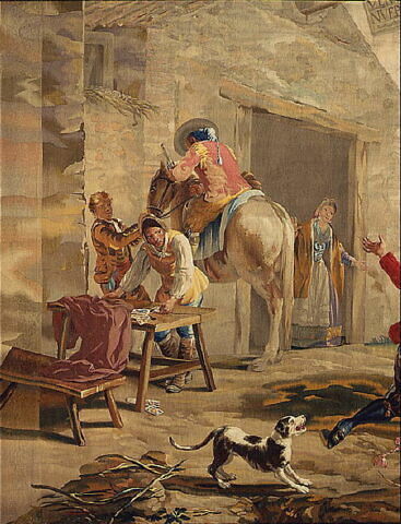La Riña en la Venta Nueva (ou Bataille entre joueurs de cartes), image 3/6