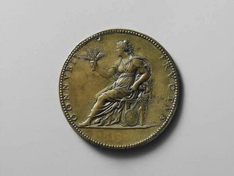 Médaille : Jeanne d'Autriche, princesse de Portugal / la Fécondité, image 2/2
