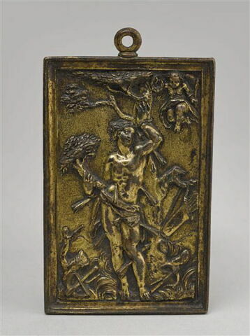 Plaquette : saint Sébastien