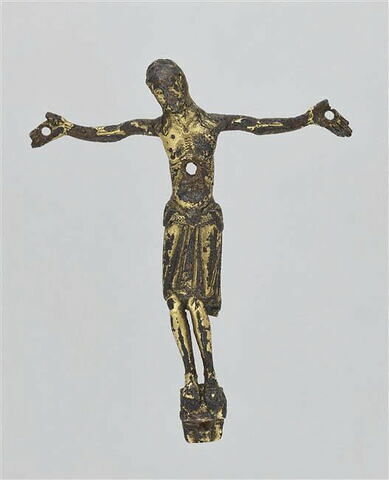 Figure d'applique : Christ en croix