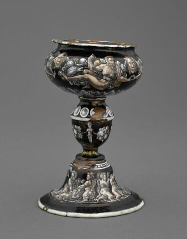 Salière ronde : Jeux d'enfants, image 4/6