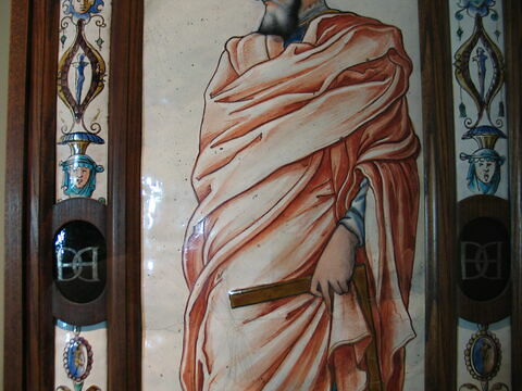 Plaque des Feuillantines : Saint Thomas sous les traits de François Ier, image 4/5
