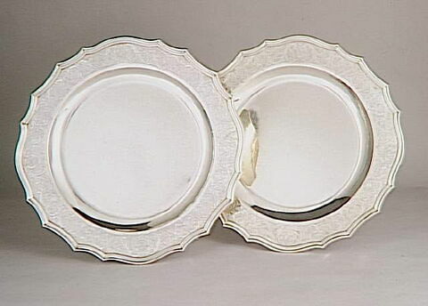 Plat rond (d'une paire) Copie XIXème siècle, image 3/3