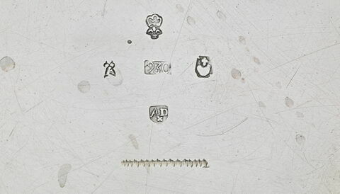 Plat rond (d'une paire) Copie XIXème siècle, image 2/3