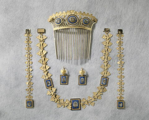 Parure de Marie-Louise en micro-mosaïques, image 11/12