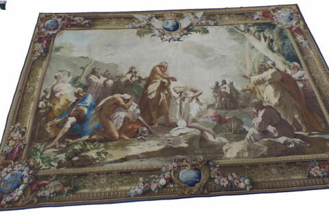 Le Baptême du Christ, de la tenture du Nouveau Testament, image 3/3