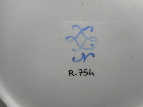 Assiette d'une paire (R 753), image 3/7