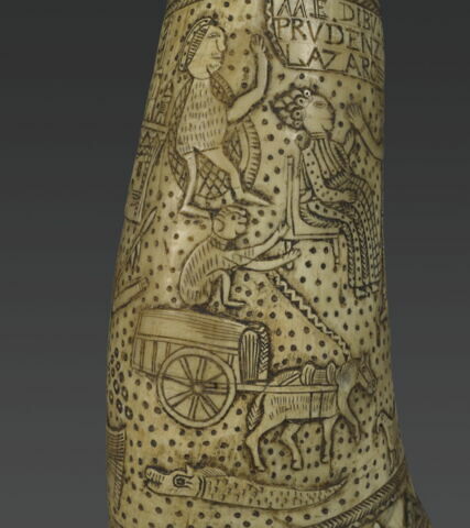 Poire à poudre : personnages et animaux, image 4/6