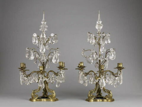 Girandole à cinq lumières, d'une paire (avec OA 5154 2)