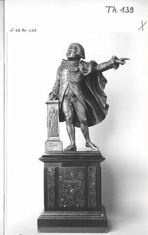 Statuette : Mirabeau