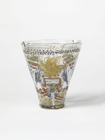 Gobelet (pied manquant) à décor à l’antique, image 3/3