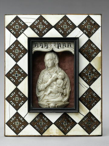 Bas-relief : Vierge à l'enfant, image 5/6