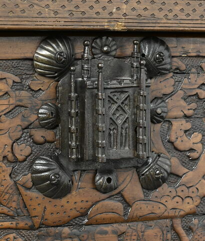 Coffre à scènes courtoises, image 10/17