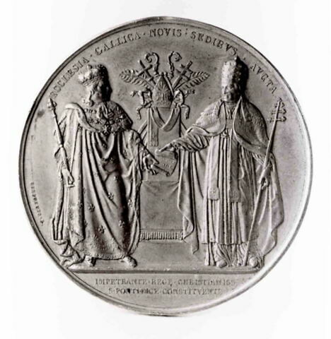 Médaille : Le Concordat, cliché de revers