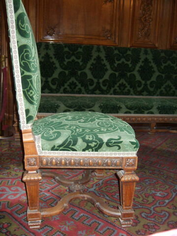 Chaise de l'antichambre Napoléon III (d'un ensemble de huit), image 2/2