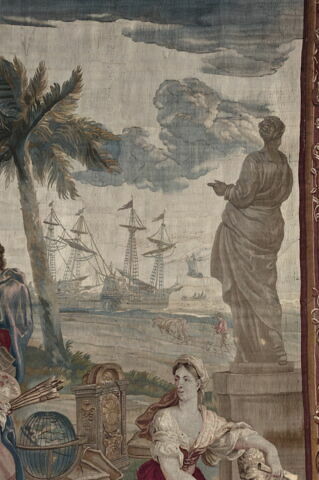 Le Triomphe de Minerve ou L'Abondance et la Paix récompensant les Arts, de la tenture du Triomphe des dieux, image 15/22