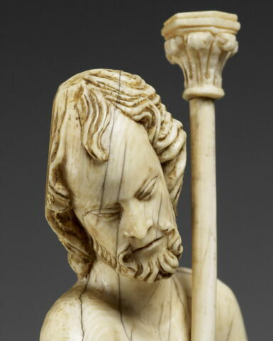 Figure d'applique : Christ à la colonne, image 7/10