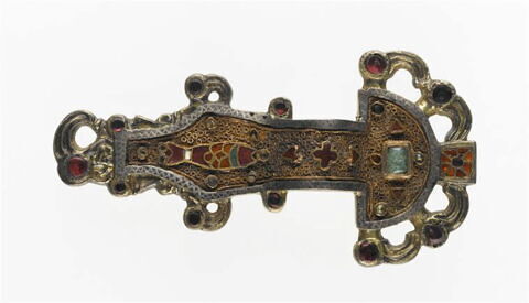 Paire de fibules ansées digitées, image 3/8