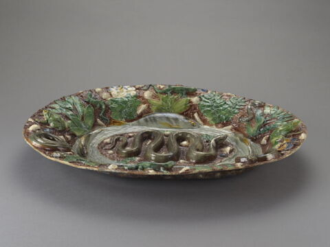 Plat ovale : rustiques figulines, image 3/8