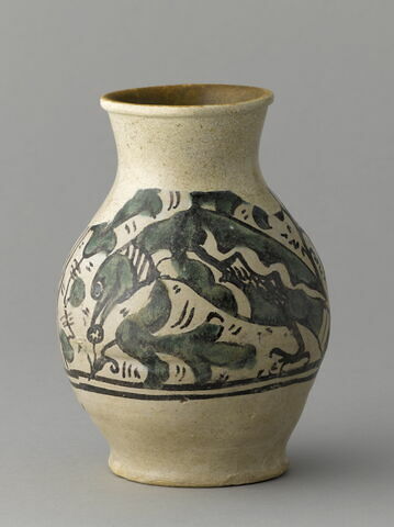 Cruche : oiseau et feuillage, image 3/4