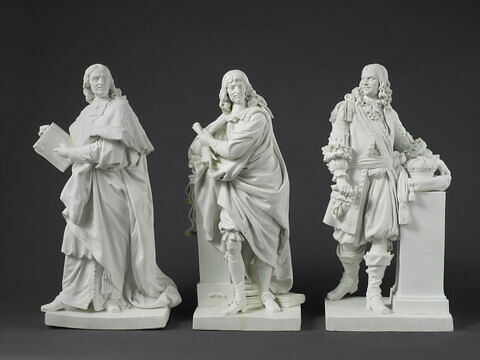 Henri de La Tour d'Auvergne, vicomte de Turenne (1611-1675), biscuit de la série des 
