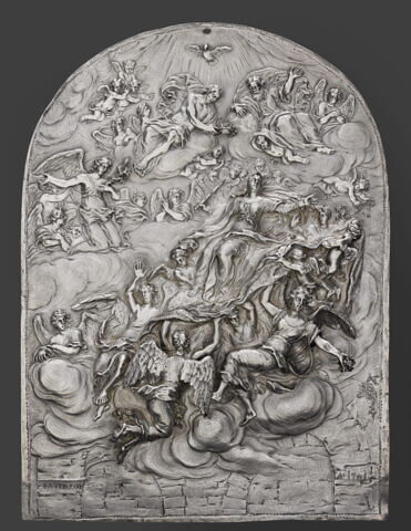 Plaque : l'Assomption de la Vierge