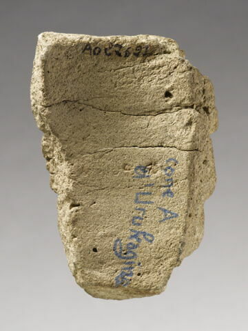 document écrit ; fragment, image 4/4
