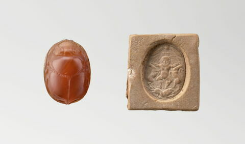 scarabée ; cachet, image 2/4