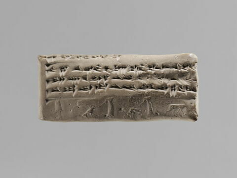 tablette ; scellement